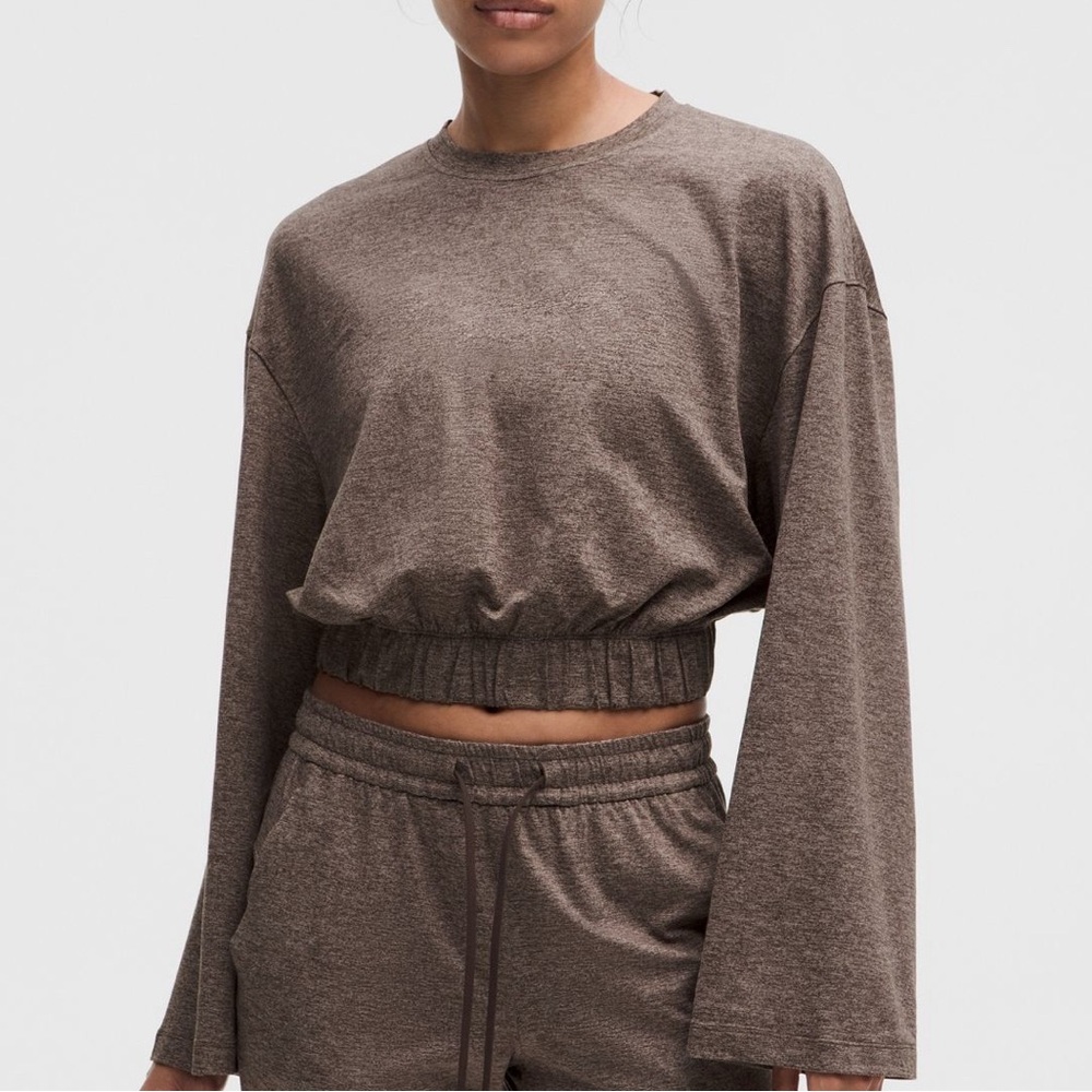 Soft Jersey Relaxed Crewneck Pullover lululemon